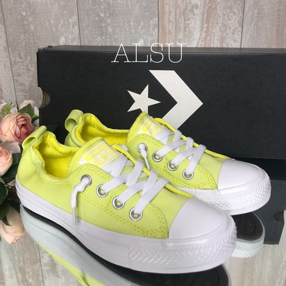 🌸Sale🌸 Converse Shoreline Slip Fresh Yellow Women's Size 9 AUTHENTIC 564336F - Picture 3 of 7